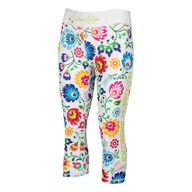 Spodnie sportowe damskie - Legginsy fitness damskie EXTREME HOBBY FOLK 2 3/4 - miniaturka - grafika 1