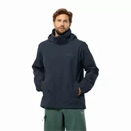 Kurtki męskie - Męska kurtka Jack Wolfskin STORMY POINT 2L JKT M night blue - S - miniaturka - grafika 1