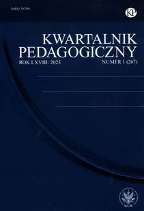 Kwartalnik Pedagogiczny 12672023 - Czasopisma - miniaturka - grafika 1