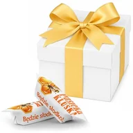 Cukierki - KRÓWKI reklamowe z logo w pudełku białym 15szt - miniaturka - grafika 1