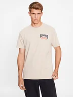 Koszulki męskie - DC T-Shirt Defiant Tees ADYZT05309 Beżowy Regular Fit - miniaturka - grafika 1