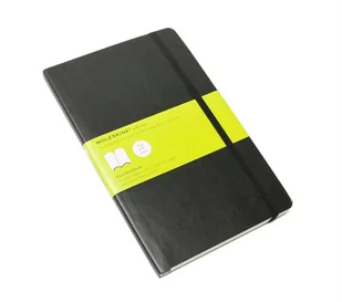 Moleskine 8058647628066 notatniki - Klasyczna kolekcja Large/A5, puste, rozszerzona liczba stron twarda okładka czarna - Artykuły biurowe - miniaturka - grafika 3