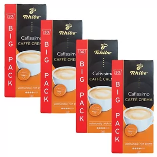Tchibo Cafissimo Caffe Crema Rich Aroma 120 kapsuł KAP.CAFF.RICH.4X30KA - Kawa w kapsułkach i saszetkach - miniaturka - grafika 1