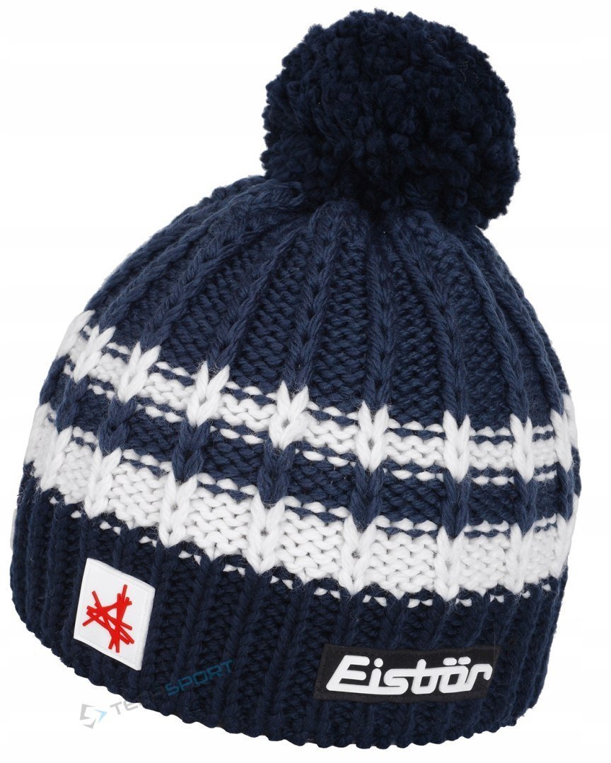 CIEPĹA CZAPKA ZIMOWA Z WEĹNY MERINO EISBAR KOVA POMPON KOLEKCJA 2026