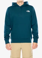 Bluzy sportowe męskie - Bluza z kapturem The North Face Simple Dome Hoodie - midnight petrol - miniaturka - grafika 1