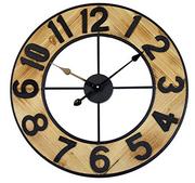 Zegary - Technoline Zegar ścienny NATURE WOOD LOFT 60 cm WT1610 - miniaturka - grafika 1