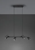 Lampy sufitowe - Marley lampa wisząca 4-punktowa czarna 302400432 - miniaturka - grafika 1