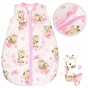 LETNI ŚPIWOREK NIEMOWLĘCY DO SPANIA 68-74 0,5 TOG BAWEŁNA 100% - Śpiworki dla dzieci LETNI ŚPIWOREK NIEMOWLĘCY DO SPANIA 68-74 0,5 TOG BAWEŁNA 100% - Śpiworki dla dzieci - miniaturka - grafika 1