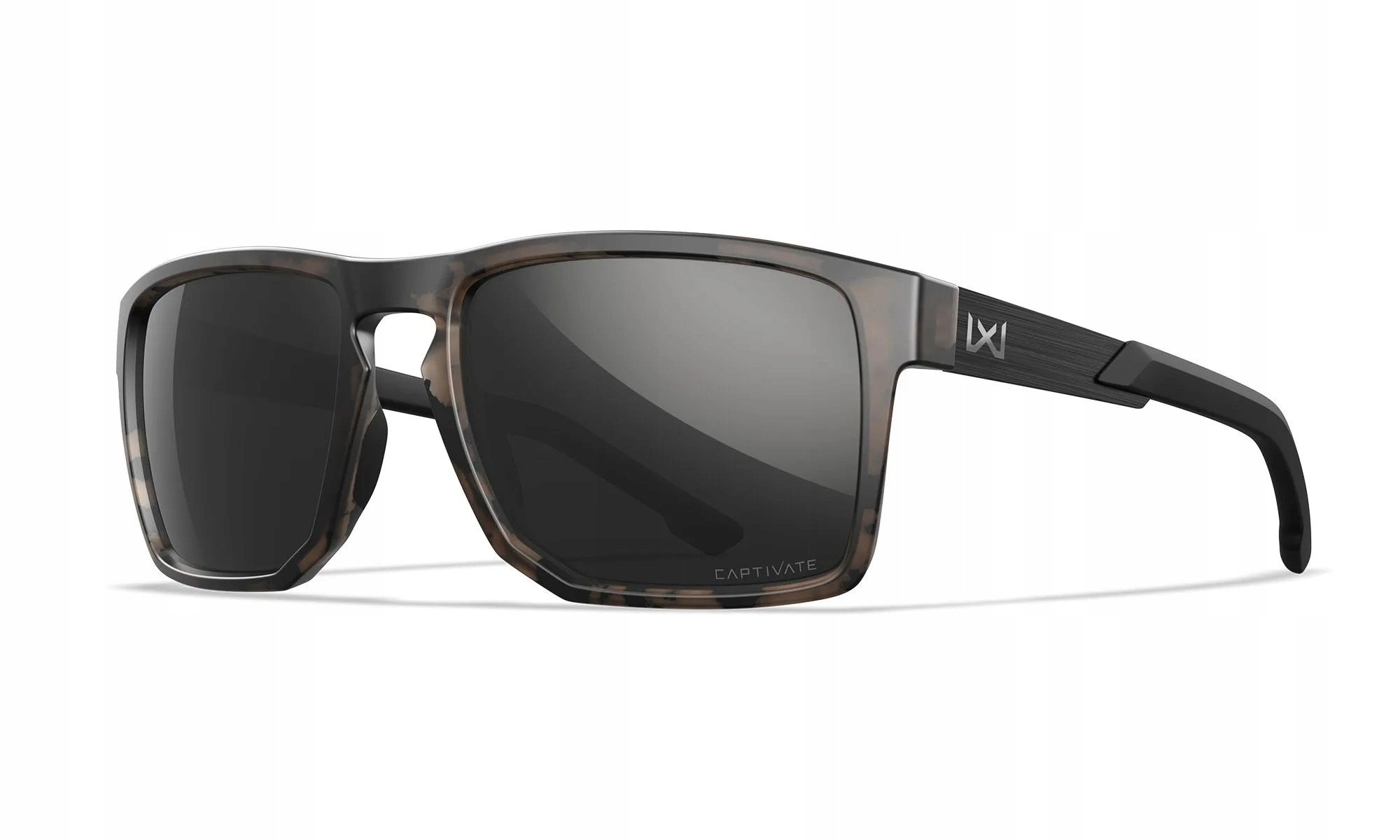 Okulary przeciwsłoneczne Wiley X Apex z soczewkami Captivate Polarized Blac