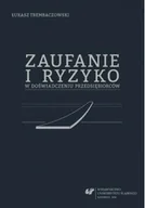 Biznes - Zaufanie i ryzyko w doświadczeniu przedsiębiorców NOWA - miniaturka - grafika 1
