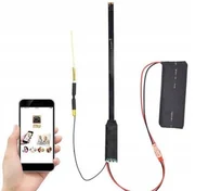 Minikamery i aparaty szpiegowskie - Mikro kamera szpiegowska Hd WiFi 2p2p Ip smartfon - miniaturka - grafika 1