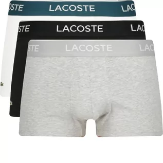 Majtki męskie - Lacoste Bokserki 3-pack - grafika 1