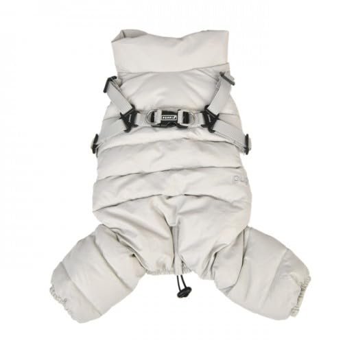 COTTON TOUCH HARNESS JUMPSUIT Płaszcz dla psa Szary XXL