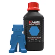 Filamenty i akcesoria do drukarek 3D - Żywica do drukarki 3D - FormFutura Economy LCD Resin - 1L - Light Blue - miniaturka - grafika 1