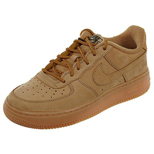 Nike Air Force 1 zima Prm GS buty gimnastyczne, Flax, Flax-Outdoor Green - beżowy - 36.5 EU 943312_200
