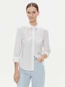 Koszule damskie - Koszula damska elegancka Tommy Hilfiger WW0WW39401-YCF 36 Biała (8720644303115). Koszule damskie - miniaturka - grafika 1
