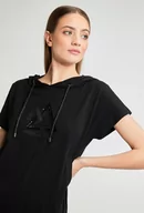 Koszulki i topy damskie - T-shirt damski z cekinowym wzorem - Monnari - miniaturka - grafika 1