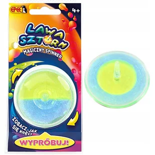Lawa Sztorm Magiczny Spinner żółto-niebieski Epee - Zabawki i gry sportowe - miniaturka - grafika 1