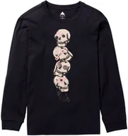 Koszulki męskie - t-shirt BURTON REWIND LS TEE True Black - miniaturka - grafika 1