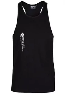 Gorilla Wear - Carrizo Tank Top – czarny – kulturystyka, sport, na co dzień, na czas wolny, z nadrukowanym logo, lekki i wygodny dla optymalnego ruchu, wykonany z bawełny i elastanu - Koszulki sportowe męskie - miniaturka - grafika 1