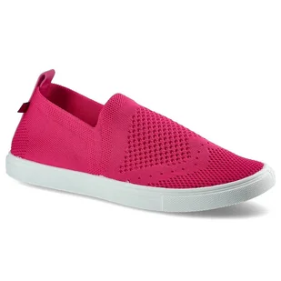 Różowe Tenisówki Damskie Big Star Sportowe Buty - Trampki damskie - miniaturka - grafika 1