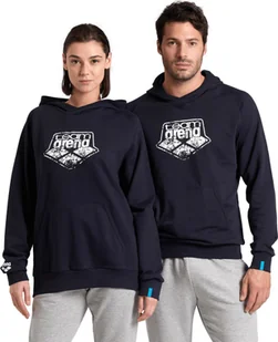 Arena Bluza z kapturem polarowa bawełniana kangurka sportowa Arena Sweat Graphic R.XL - Bluzy męskie - miniaturka - grafika 1