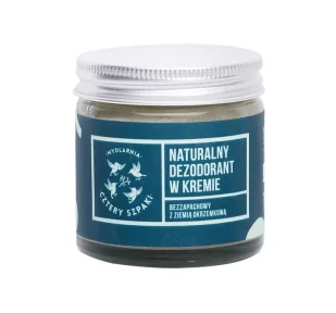 Cztery szpaki Dezodorant w kremie bezzapachowy 60 ml - Cztery Szpaki 4SZ026 - Dezodoranty i antyperspiranty unisex - miniaturka - grafika 1