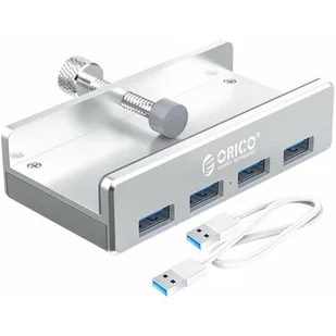 ORICO Aluminiowy Hub 4porty usb 3.0 przykręcany - Huby USB - miniaturka - grafika 1