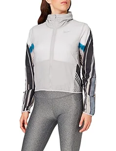 Nike damska kurtka W NK IMP LT JKT HD EVA Atmosphere Grey/Reflective Silver M - Kurtki damskie - miniaturka - grafika 1