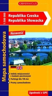 Republika Czeska, Republika Słowacka - Mapy i plansze edukacyjne - miniaturka - grafika 1