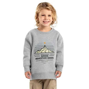 Chopięca bluza dresowa Lifestyle Siroko Progress - Odzież sportowa dziecięca - miniaturka - grafika 1