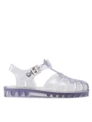 Buty dla dziewczynek - Melissa Sandały Mini Melissa Possession Inf 32409 Biały - miniaturka - grafika 1