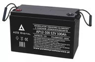 Baterie do zasilaczy awaryjnych UPS - Akumulator Żelowy Agm 12V 100Ah Bezobsługowy Ups - miniaturka - grafika 1