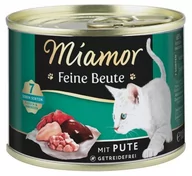 Mokra karma dla kotów - Miamor Feine Beute 12 x 185 g Indyk - miniaturka - grafika 1