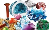 Zabawki interaktywne dla dzieci - Clementoni Clementoni, Science & Play, Precious Stones and Crystals, For Boys, 8+ years For Boys - miniaturka - grafika 1