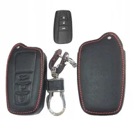 Akcesoria motoryzacyjne - Etui pokrowiec na klucz smart Toyota Corolla Camry Hilux RAV4 Prius C-hr 3L - miniaturka - grafika 1