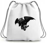 Torby szkolne - PLECAK WOREK JAK WYTRESOWAĆ SMOKA SZKOLNY - miniaturka - grafika 1