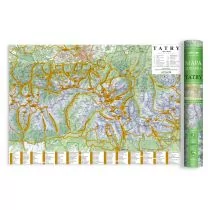 Tatry Mapa Zdrapka 1:50 000