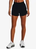Spodenki damskie - Spodenki damskie Under Armour Flex Woven Short 3in-BLK M - miniaturka - grafika 1