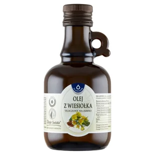 Oleofarm Olej z wiesiołka tłoczony na zimno Oleje świata 250ml - Olej spożywczy - miniaturka - grafika 1