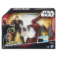 Figurki dla dzieci - Hero Mashers Hasbro Star Wars ścigacz Anakin Skywalker B3833 - miniaturka - grafika 1