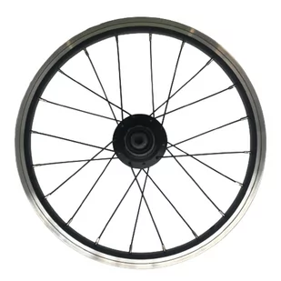 Koło do roweru składanego Btwin Fold Light 1" 16 cali tylne do V-brake i kasety, mocowanie jednostronne - Koła rowerowe - miniaturka - grafika 1