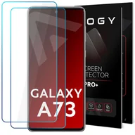 Filtry prywatyzujące - 2x Szkło hartowane 9H Alogy ochrona na ekran do Samsung Galaxy A73 - miniaturka - grafika 1