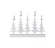 Lampy pozostałe - LED Świecznik bożonarodzeniowy LED/2xAA biały - miniaturka - grafika 1