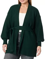 Swetry damskie - VERO MODA VMNONAME LS SHAWLNECK kardigan damski, Pine Grove, XS - miniaturka - grafika 1