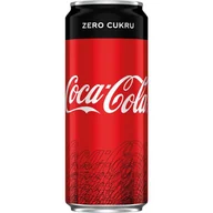 Napoje gazowane - Napój COCA-COLA ZERO 0,33L puszka - miniaturka - grafika 1