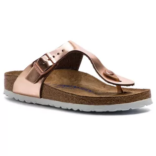 Birkenstock Japonki Gizeh Bs 1005049 Metallic Copper - Klapki i japonki damskie - miniaturka - grafika 1