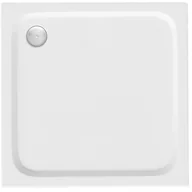 Brodziki prysznicowe - Brodzik prysznicowy akrylowy Rea Belmond biały 90x90 - miniaturka - grafika 1