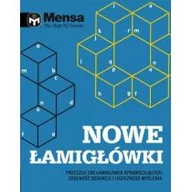 Poradniki hobbystyczne - OLESIEJUK Mensa The High IQ Society Nowe łamigłówki Tim Dedopulos - miniaturka - grafika 1