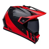 Kaski motocyklowe - BELL Helmet Mx-9 Adventure Mips Dash Black/Red M - miniaturka - grafika 1